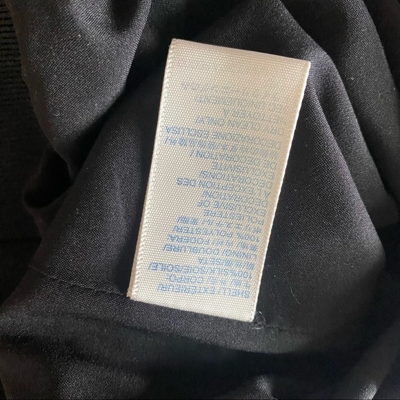 REBECCA MINKOFF sz 0 Black Bomber Jacket Floral Sleeves Silk - Picture 7 of 9